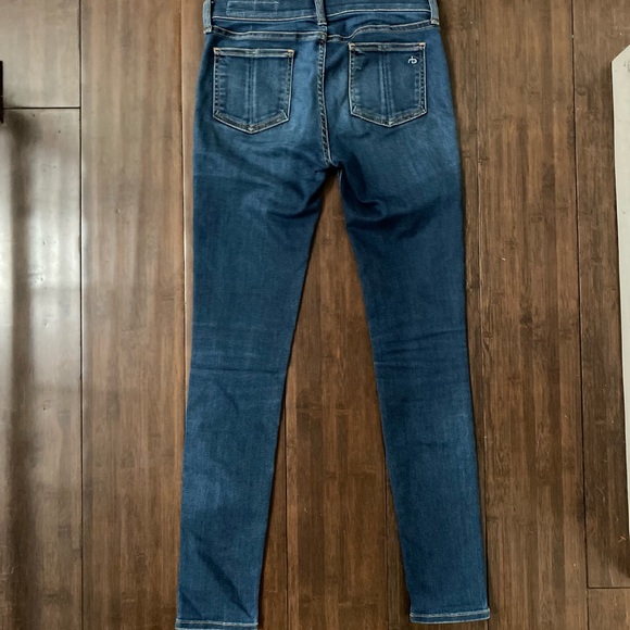 Rag & Bone Dark Wash Jeans Size 27 - Picture 5 of 6